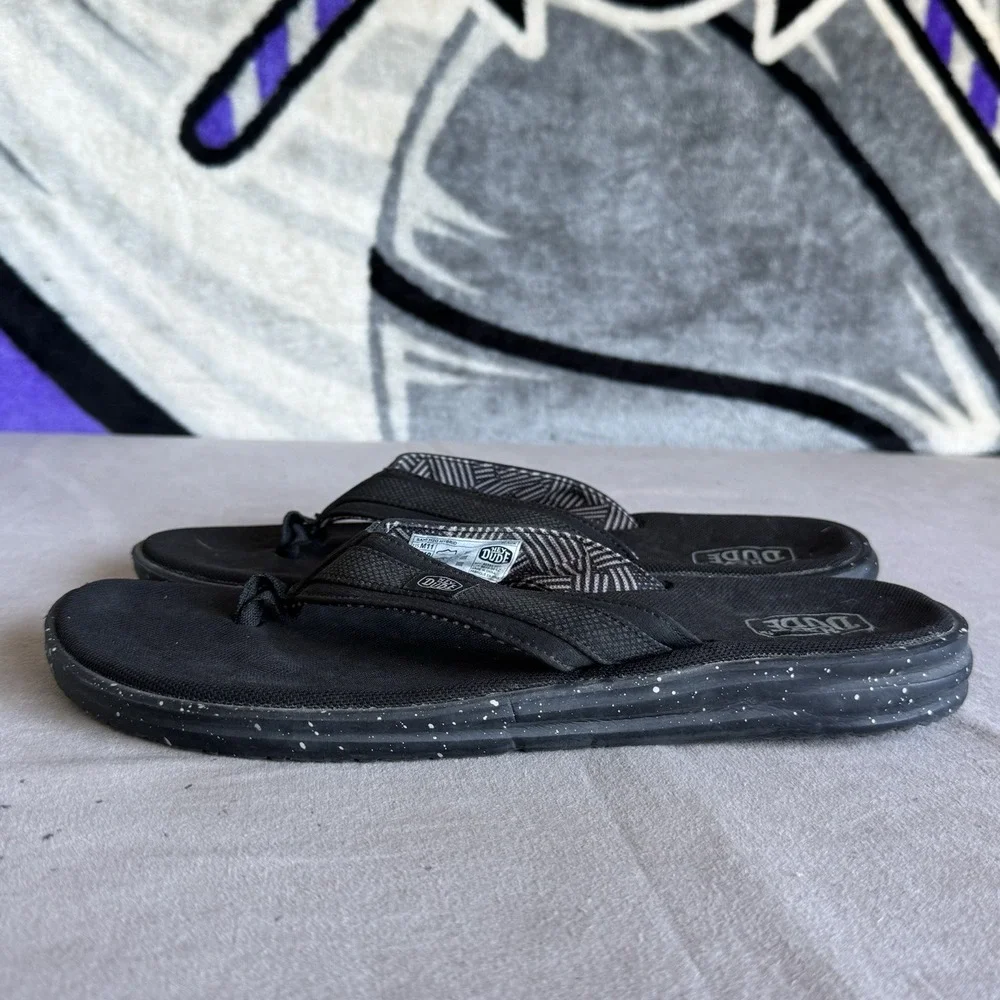 Size 11 - SAMI H20 HYBRID Black Slides Men's